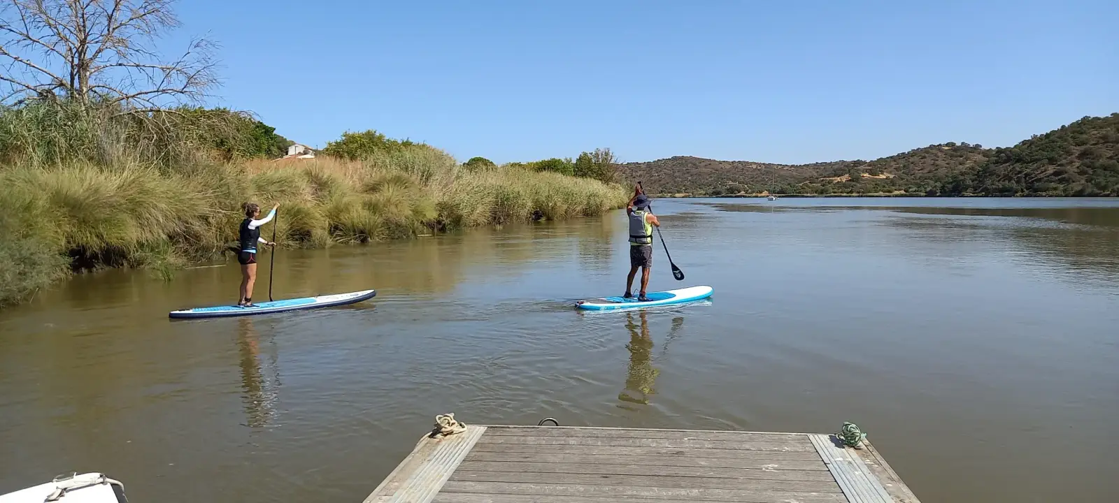 Paddleboard tour on the Guadiana river