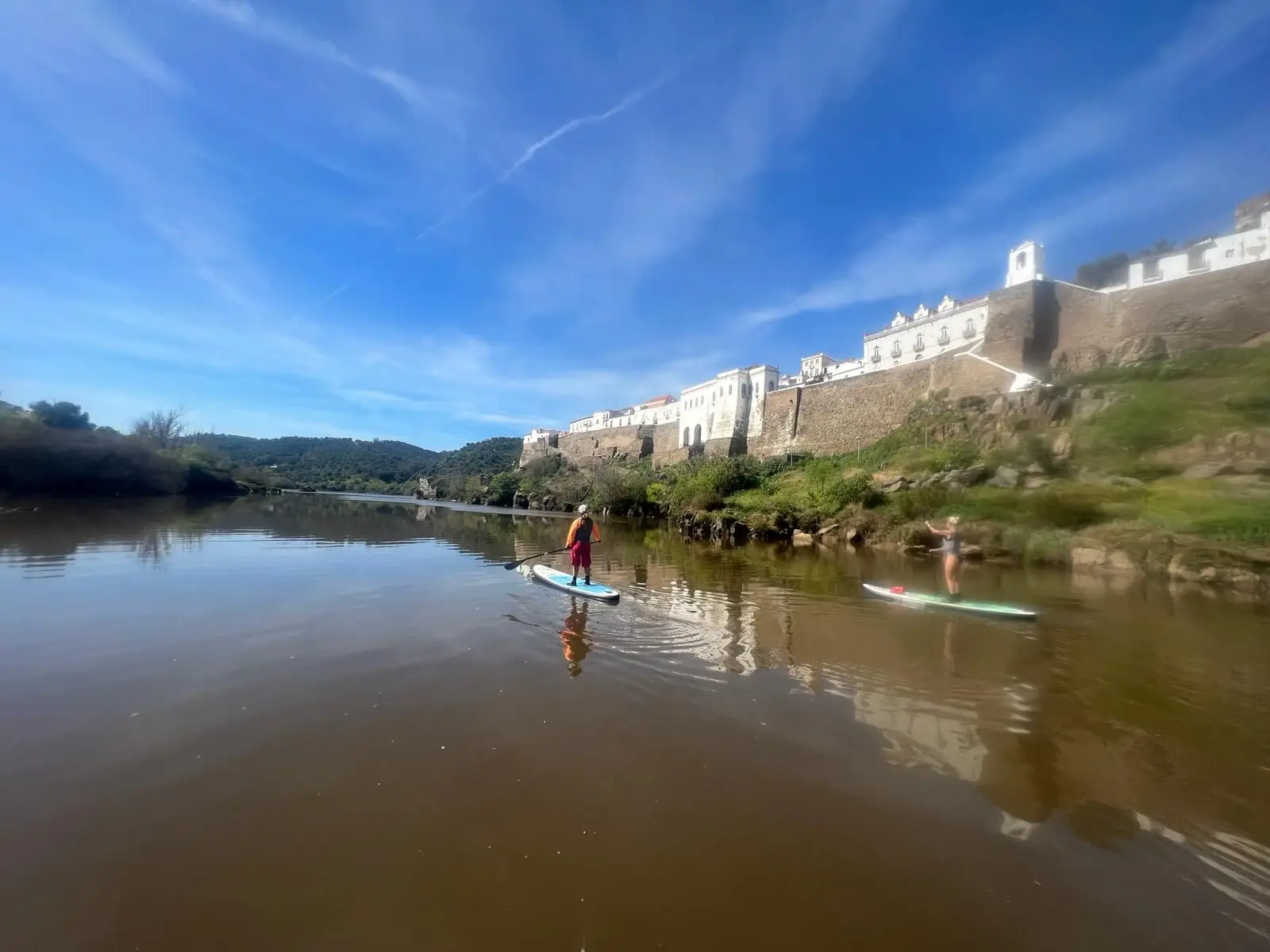 Group on the Mértola paddleboard tour