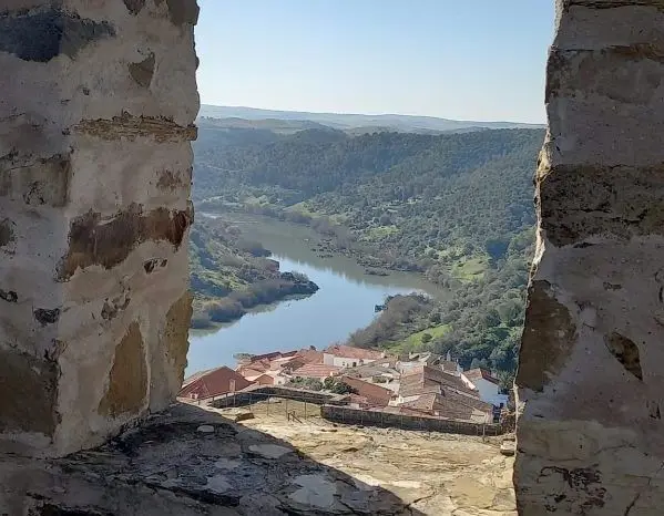 View from Mértola castle