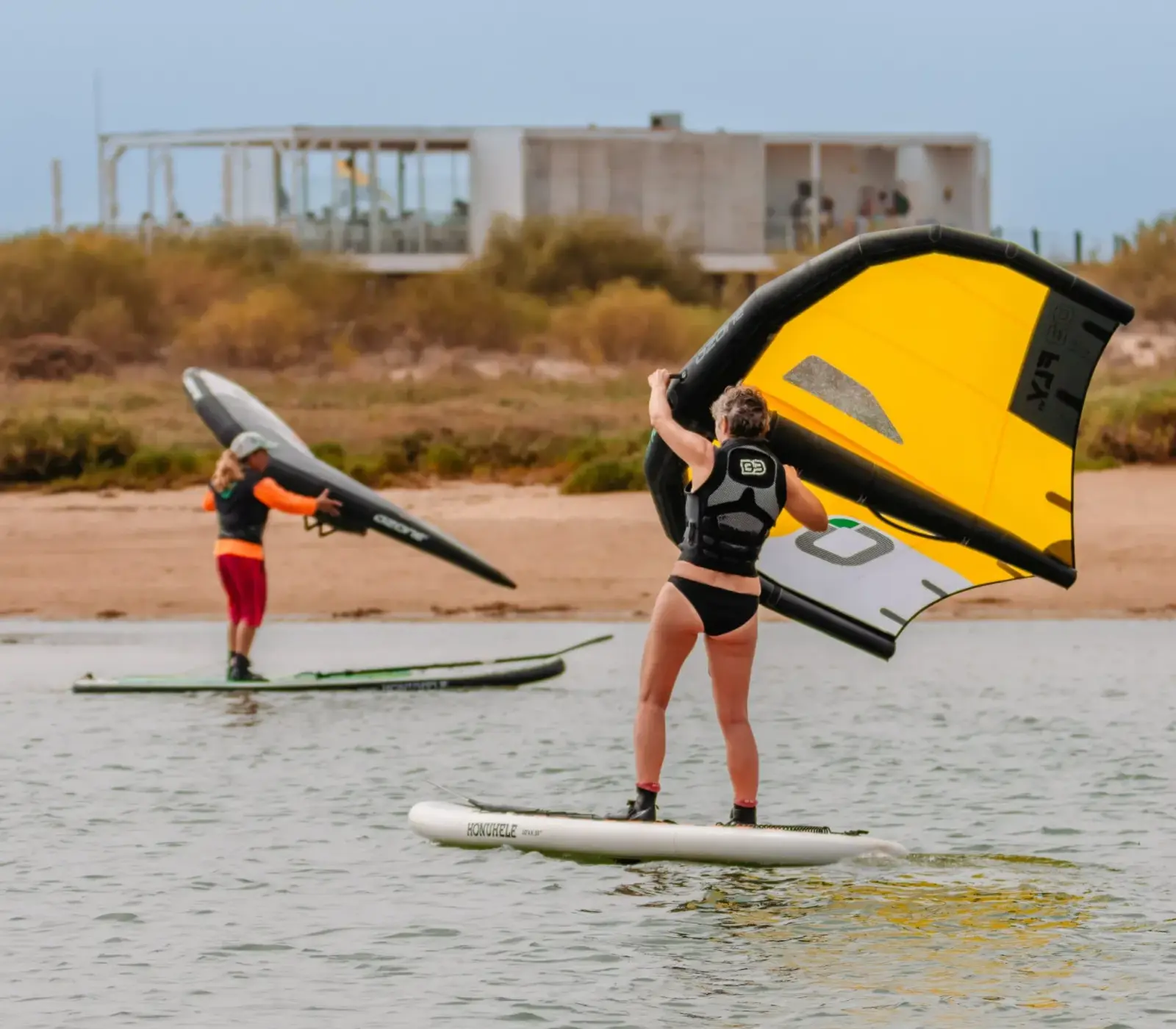 WingSUP session in Tavira