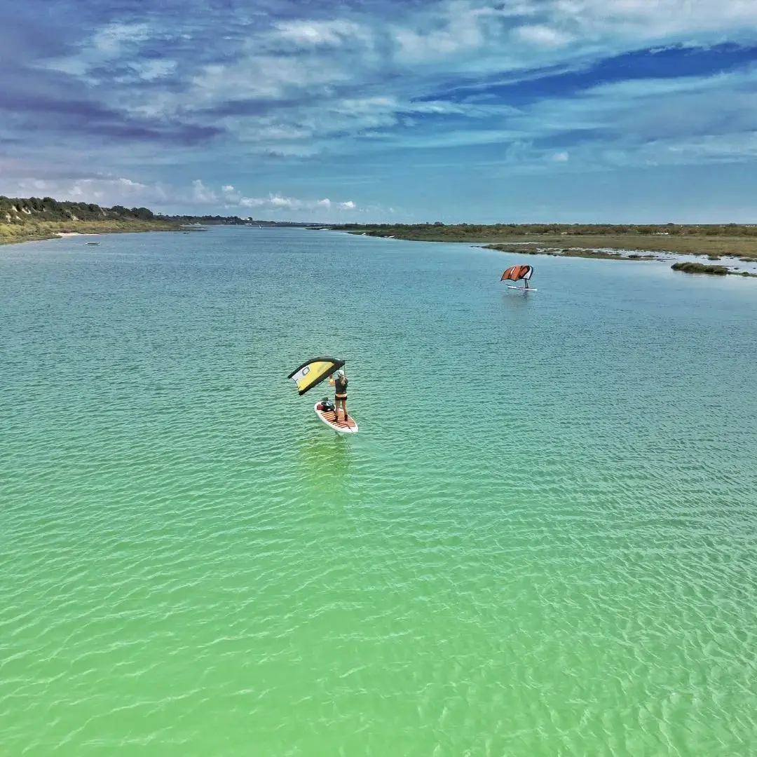 WingSUP in the Ria Formosa, Algarve